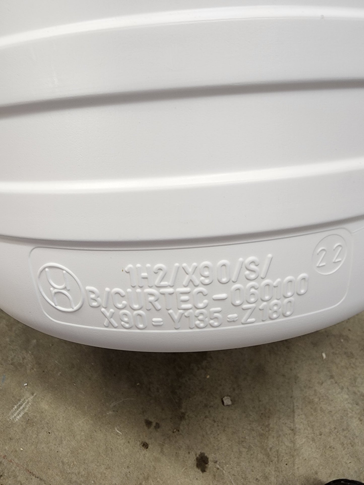 CURTEC 29.1 Gallon Screw Top Barrel
