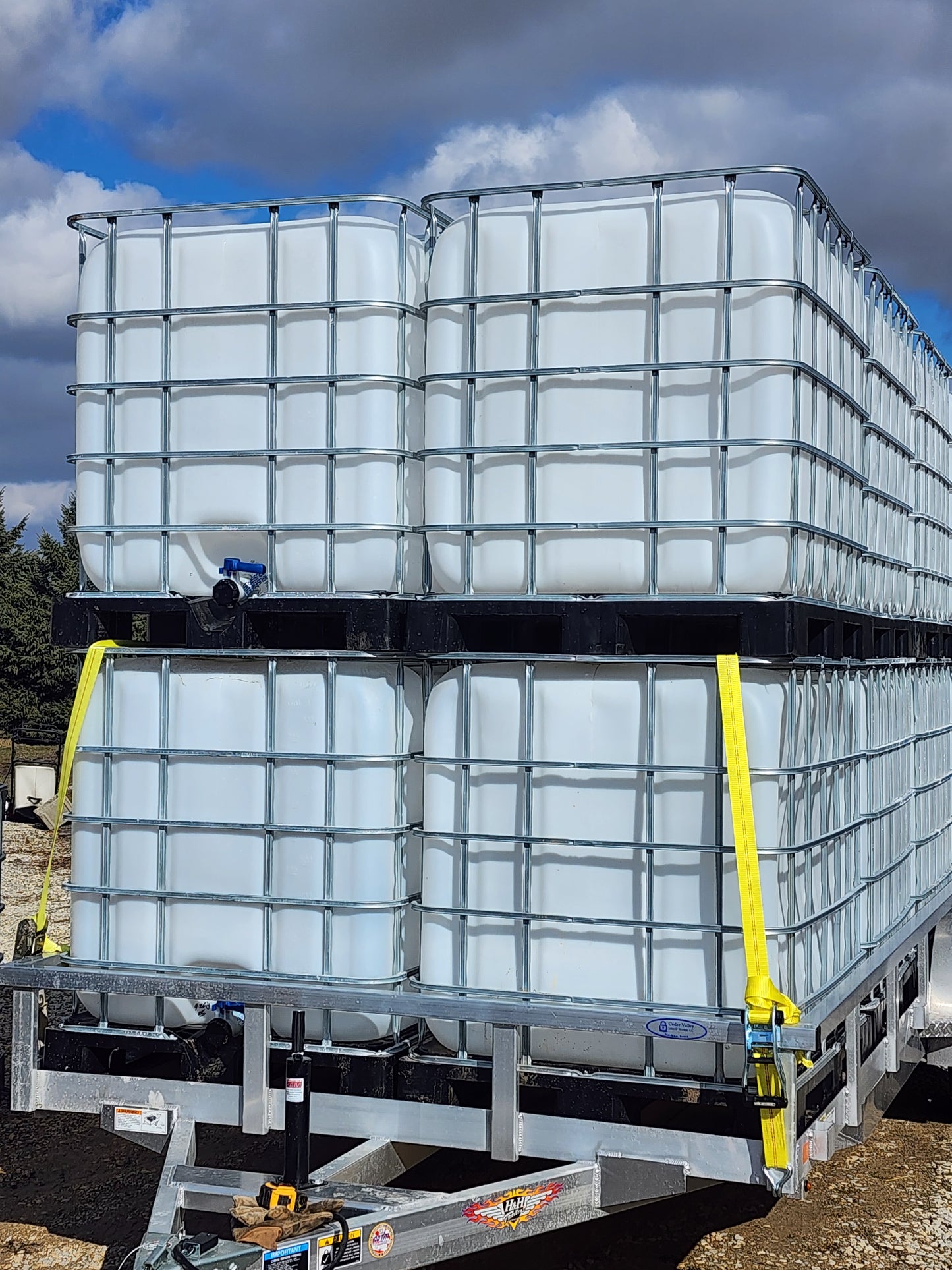 275 Gallon IBC Food Grade Totes / Rinsed Ready To Go
