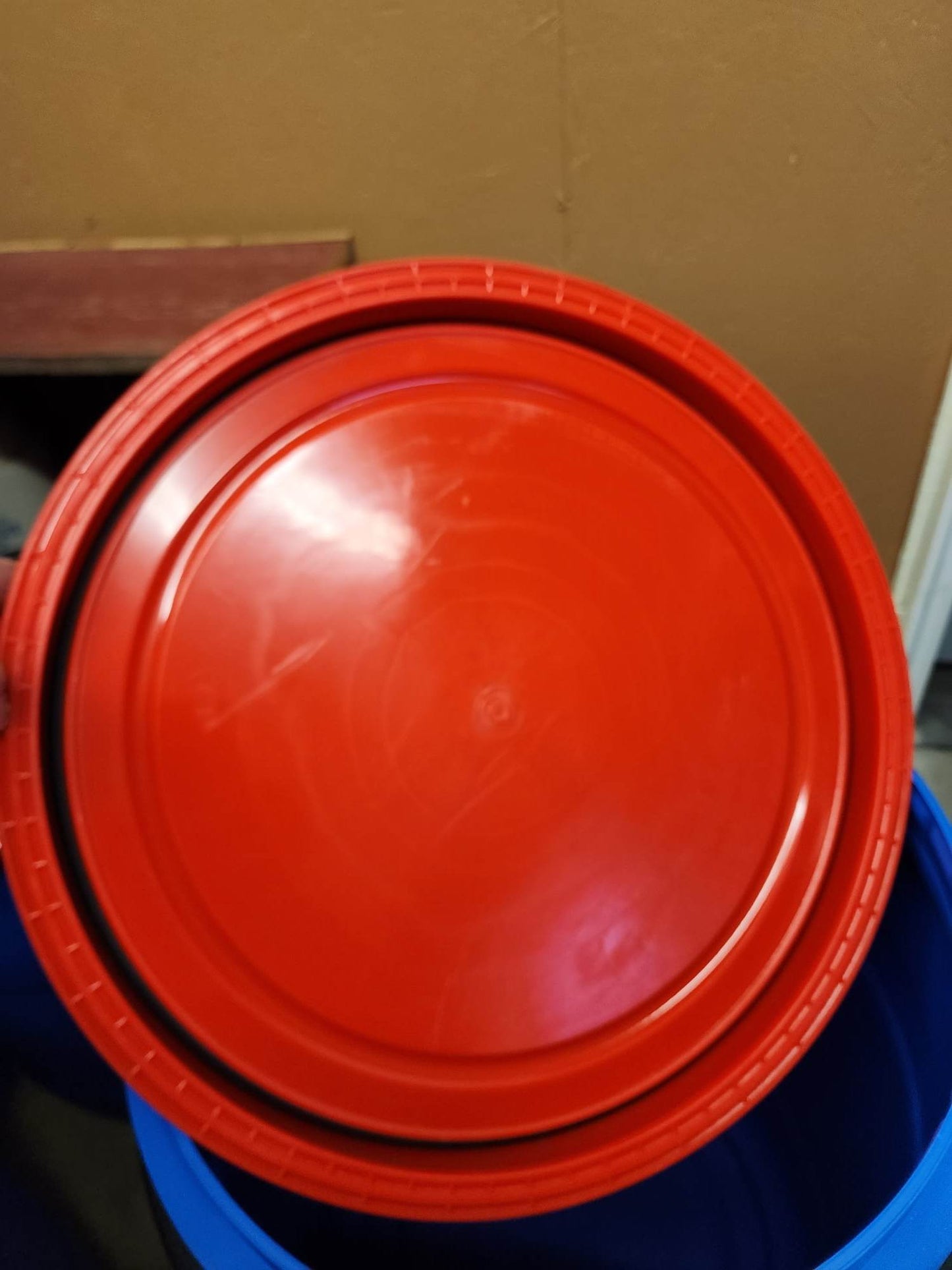 30 Gallon Red Top Storage Barrel