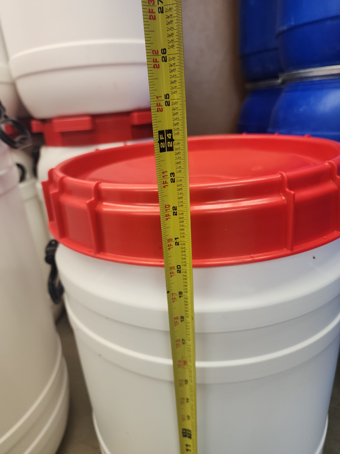 Curtec 16.9 Gallon Screw Top Barrel