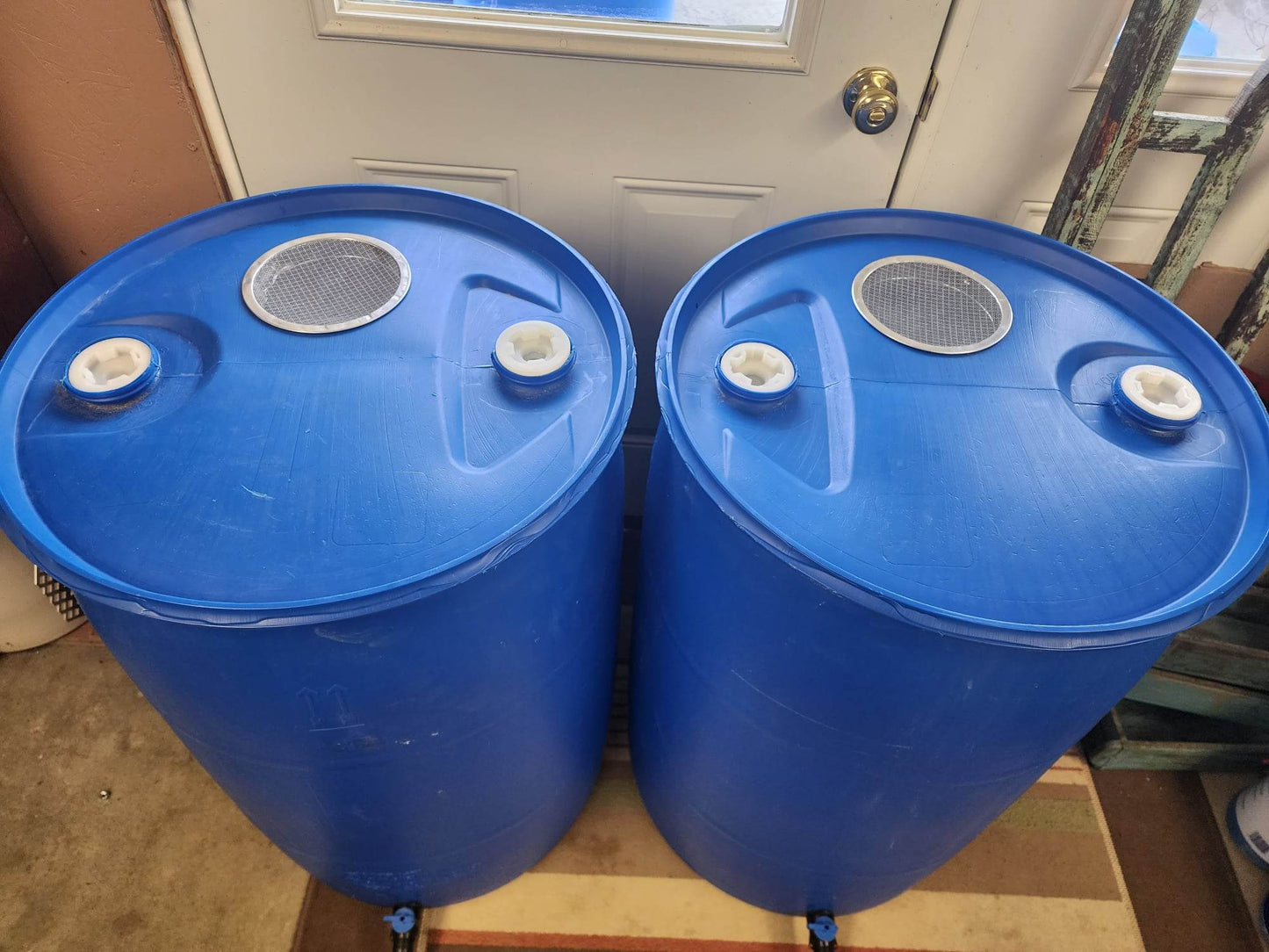 55 Gallon Rain Collection Barrel w Screen & Spicot